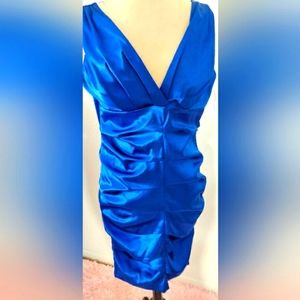 Roulette Royal blue dress prom homecoming party ,formal, special occasion size14
